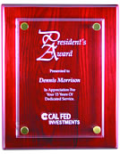 Executive plaque