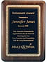 Achievement Plaque
