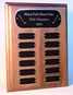Heritage Perpetual Plaque