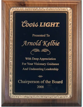 Walnut Plaques 