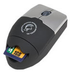 Optical Mouse With Card Reader